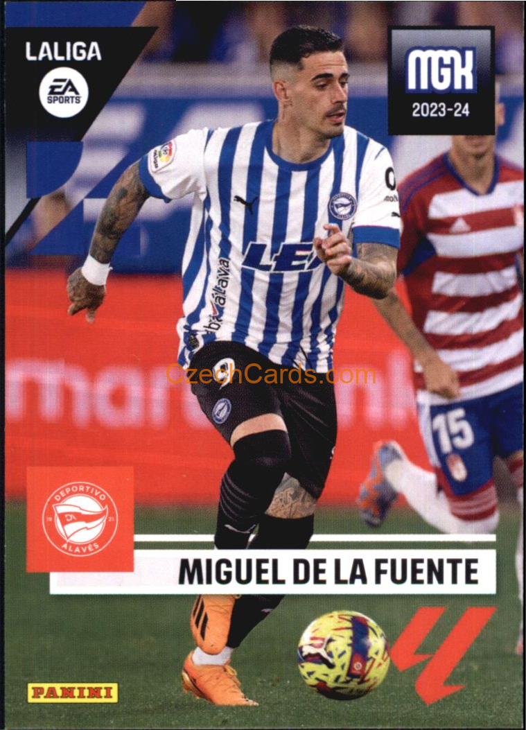 Miguel De la Fuente 2023/24 Panini Megacracks #34