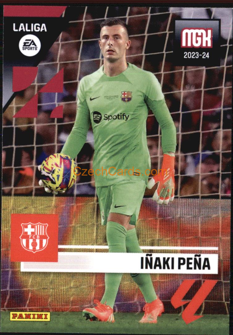 Iñaki Peña 2023/24 Panini Megacracks #93