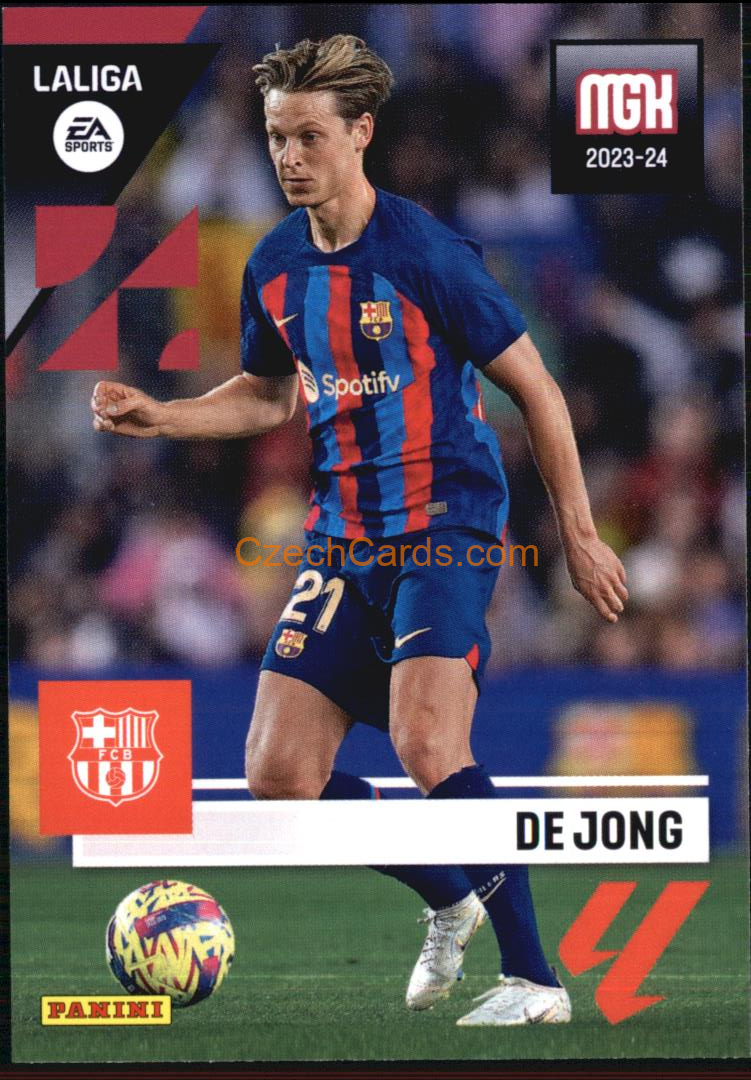 De Jong 2023/24 Panini Megacracks #102