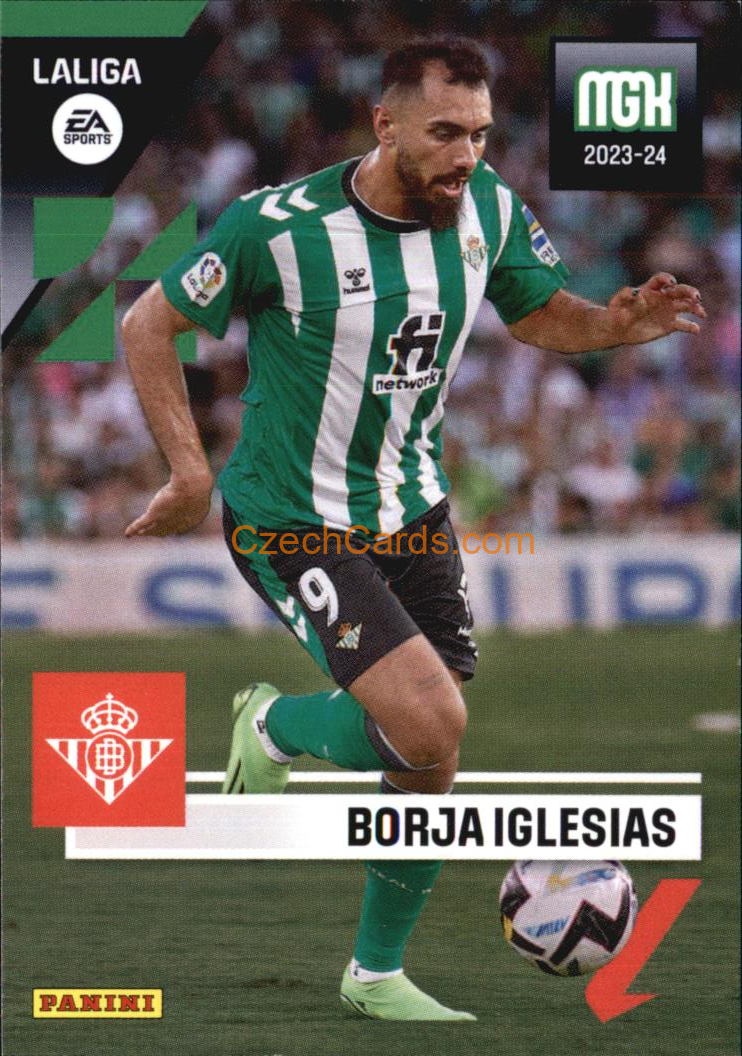 Borja Iglesias 2023/24 Panini Megacracks #125
