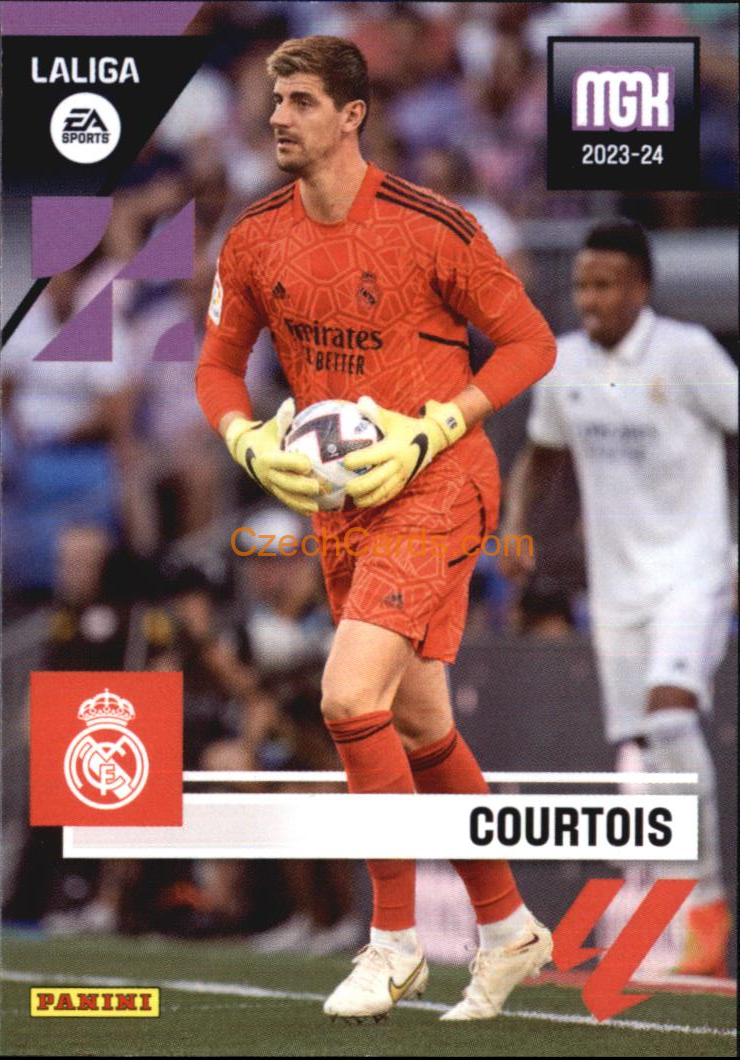 Courtois 2023/24 Panini Megacracks #236