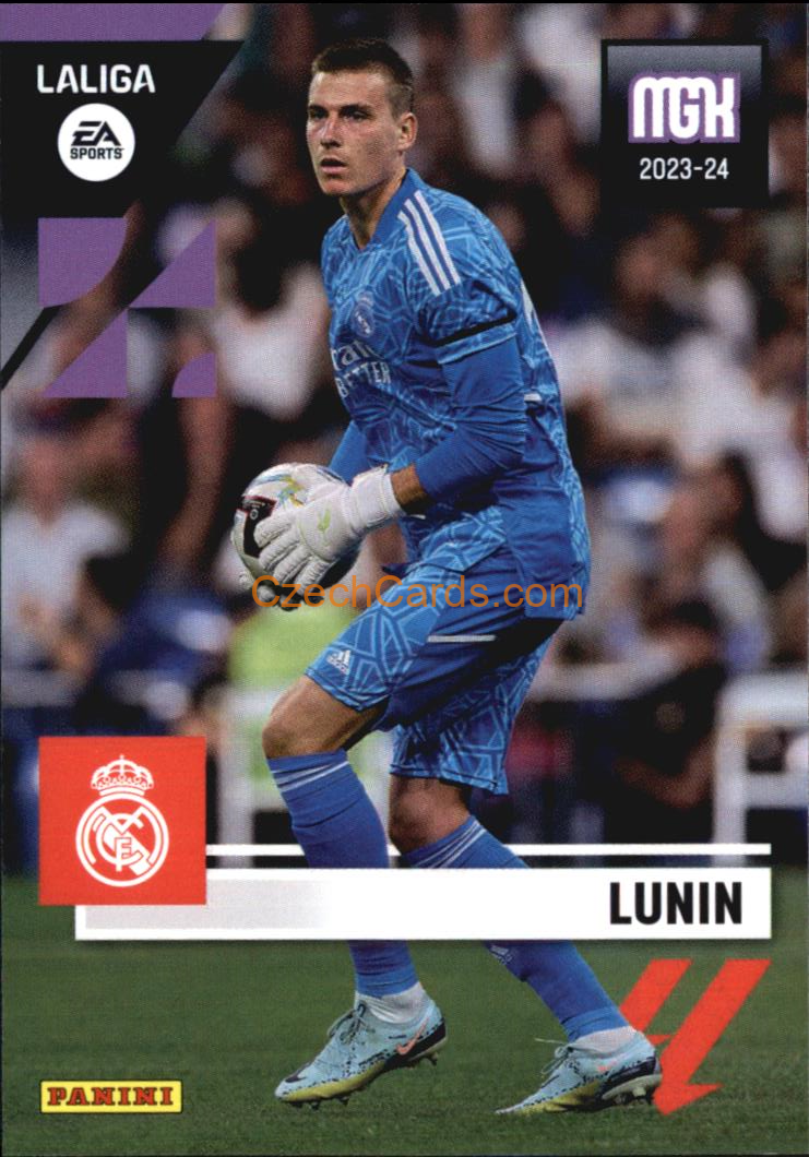 Lunin 2023/24 Panini Megacracks #237