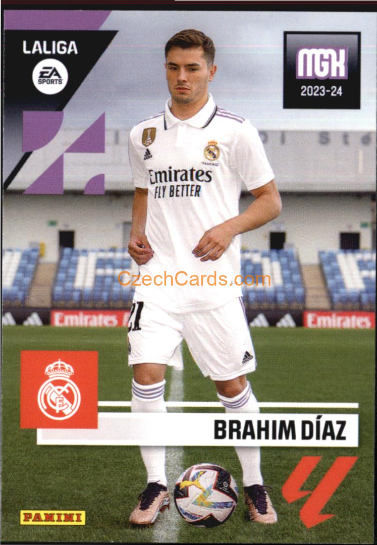 Brahim Díaz 2023/24 Panini Megacracks #249