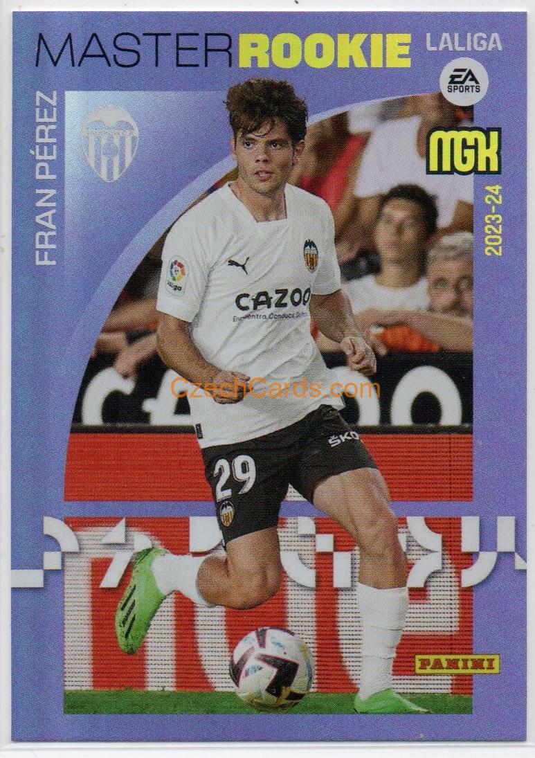 Fran Pérez 2023/24 Panini Megacracks Rookie Masters #418