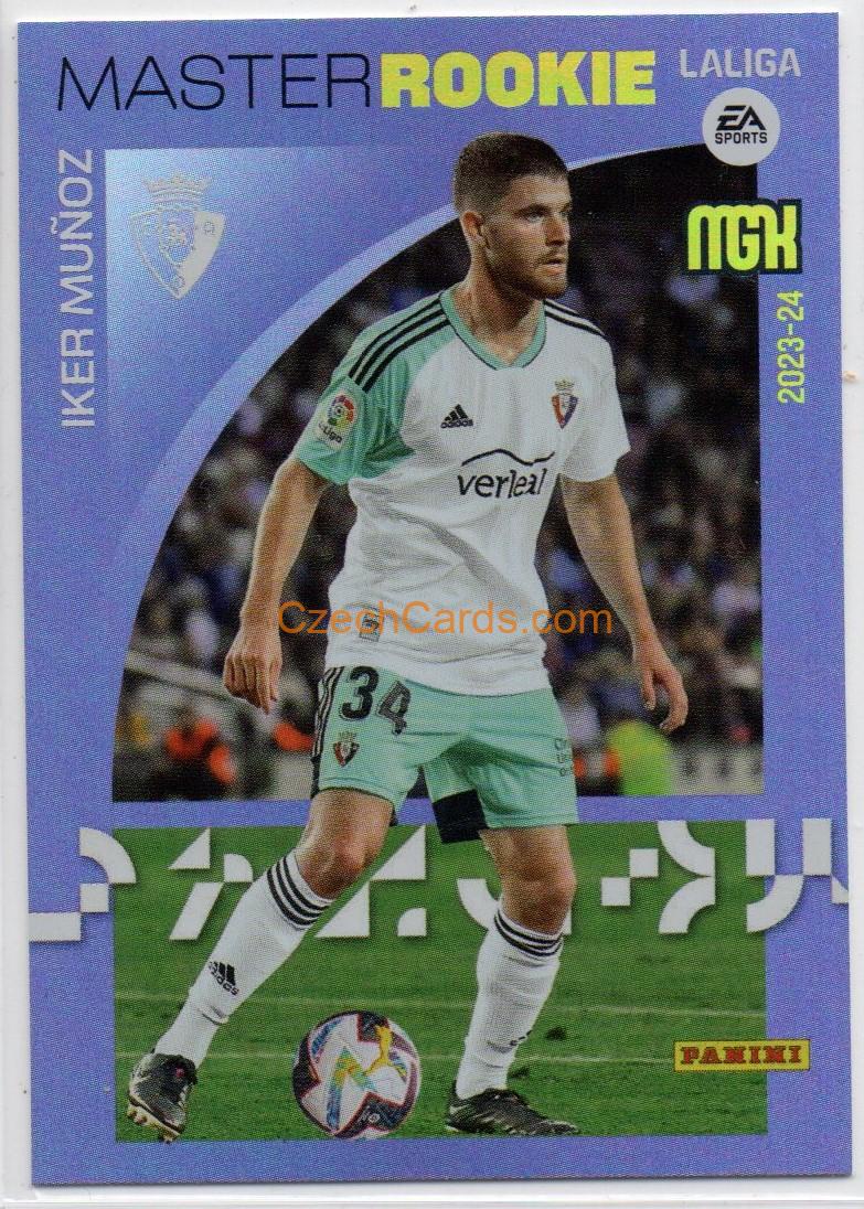 Iker Muñoz 2023/24 Panini Megacracks Rookie Masters #419