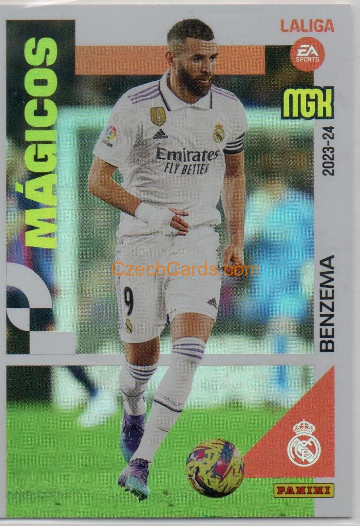 Benzema 2023/24 Panini Megacracks Mágicos #433