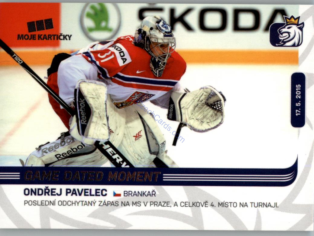 Ondřej Pavelec MK Cards 2019 #86