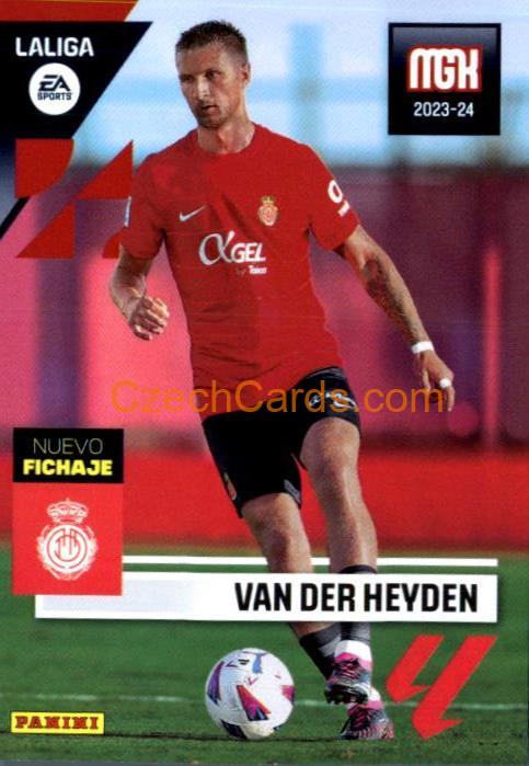 Van der Heyden 2023/24 Panini Megacracks Nuevos Fichajes #463