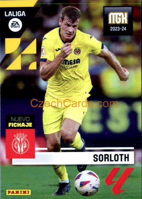 Sorloth 2023/24 Panini Megacracks Nuevos Fichajes #466