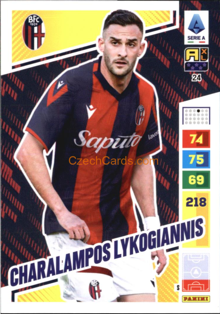 Charalampos Lykogiannis 2023/24 Panini Calciatori Adrenalyn XL #24
