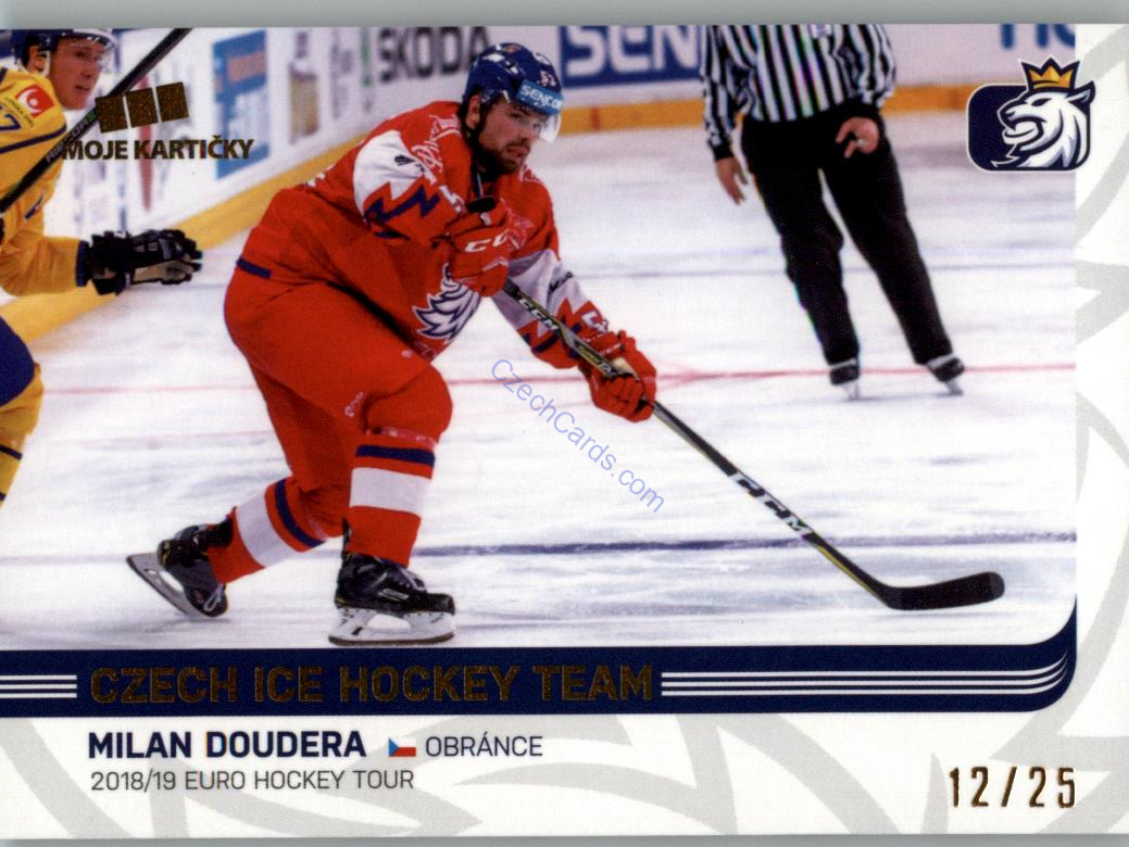 Milan Doudera MK Cards 2019 GOLD #5 /25