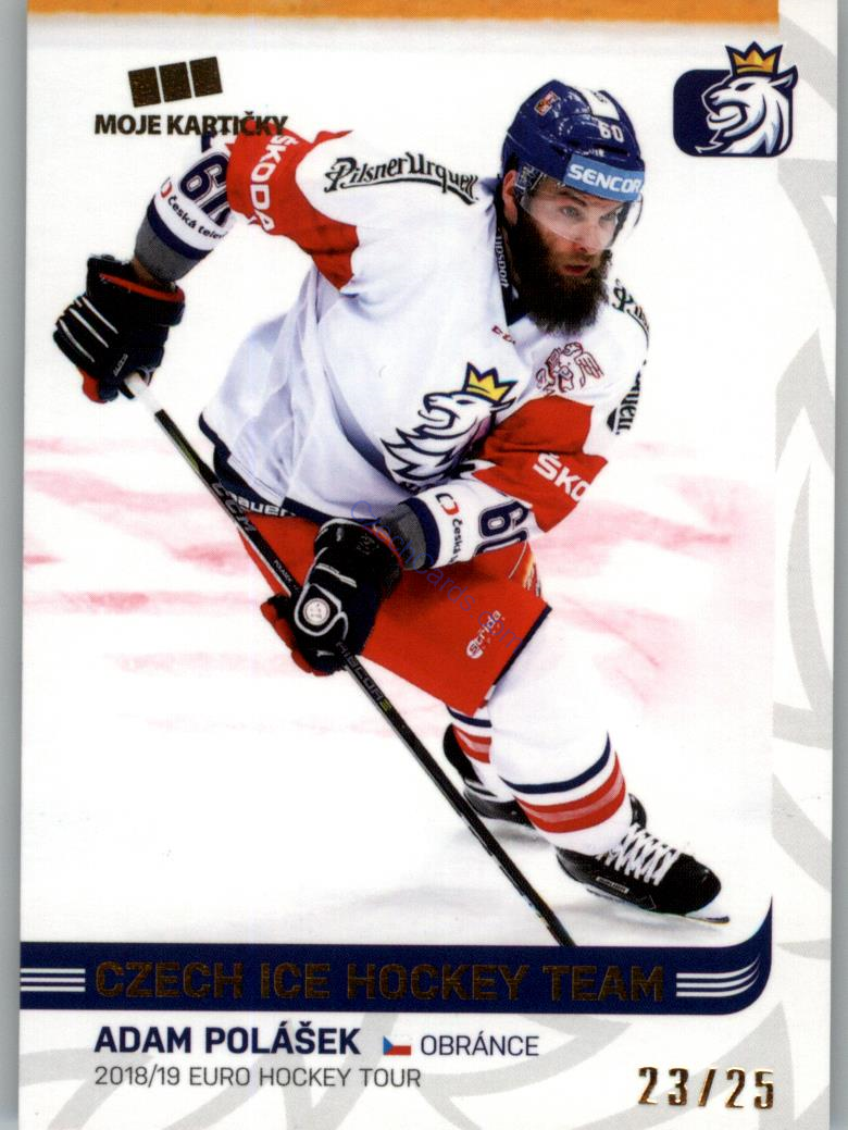 Adam Polášek MK Cards 2019 GOLD #30 /25