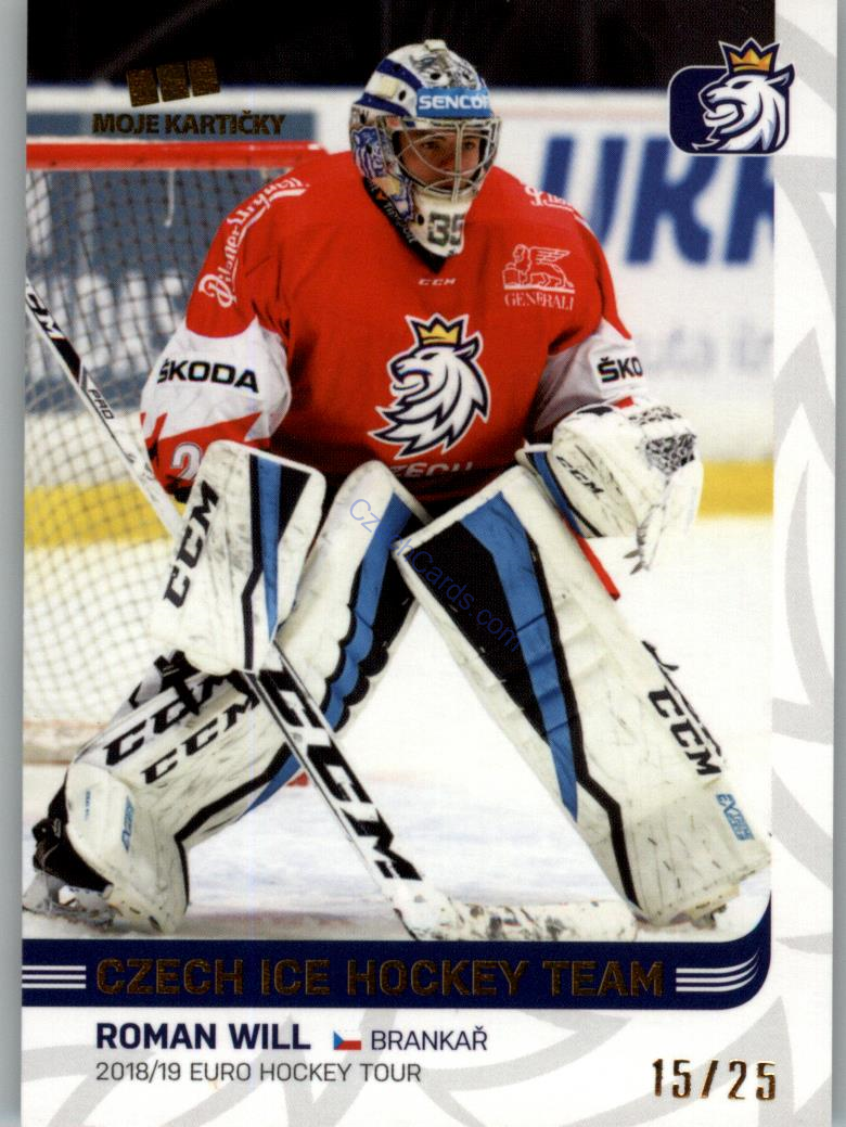 Roman Will MK Cards 2019 GOLD #36 /25