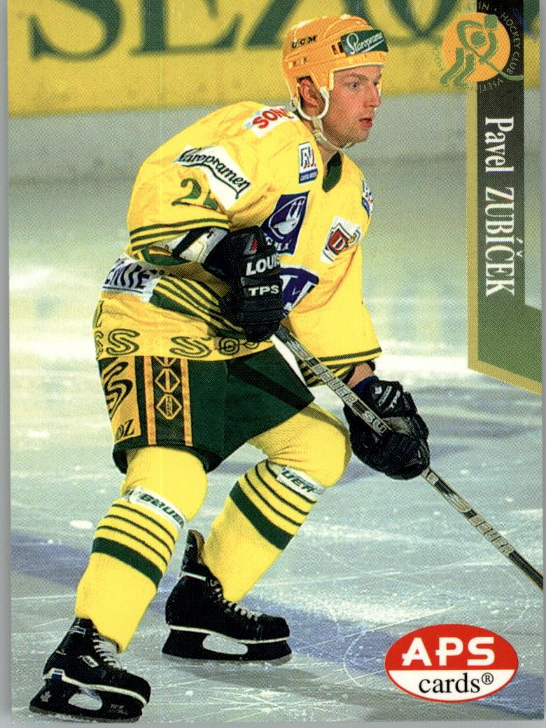 Pavel Zubíček APS 97/98 hokejová karta #42 Vsetín