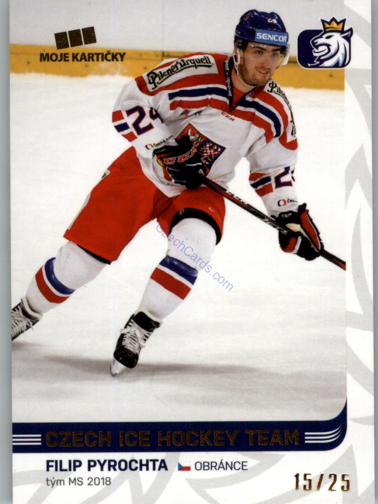 Filip Pyrochta MK Cards 2019 GOLD #55 /25