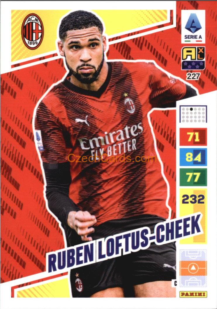 Ruben Loftus-Cheek 2023/24 Panini Calciatori Adrenalyn XL #227