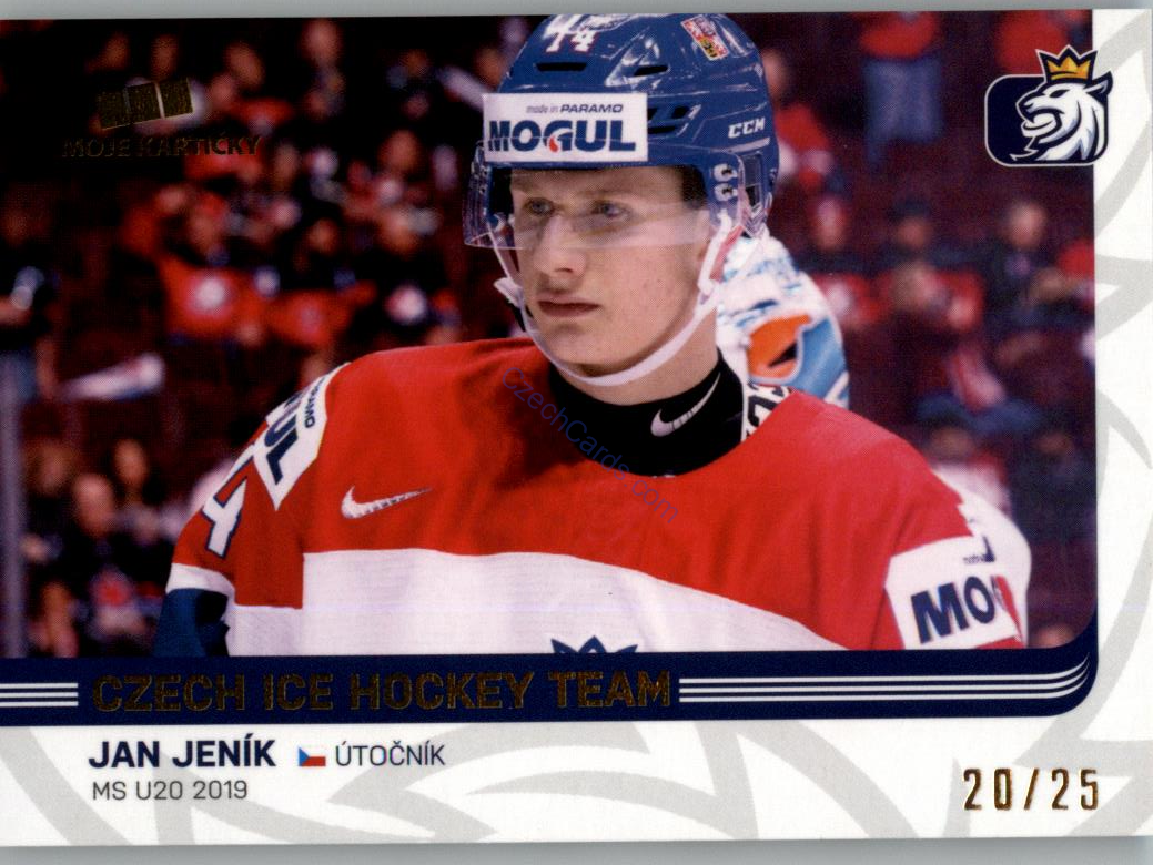 Jan Jeník MK Cards 2019 GOLD #67 /25