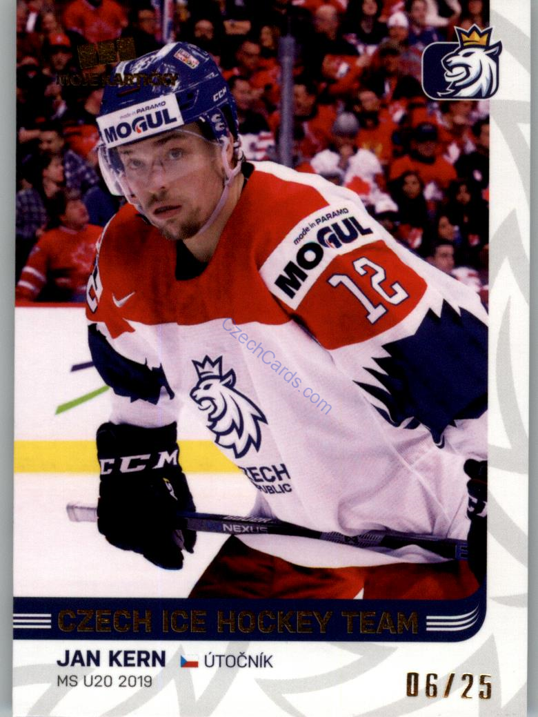 Jan Kern MK Cards 2019 GOLD #69 /25
