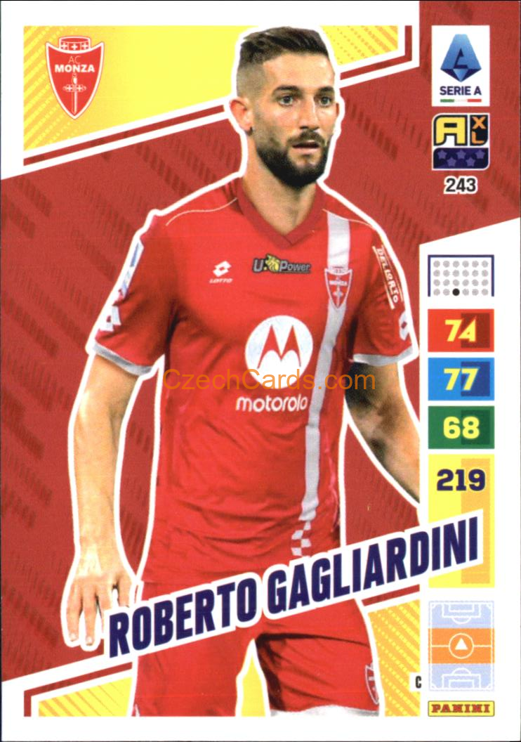 Roberto Gagliardini 2023/24 Panini Calciatori Adrenalyn XL #243