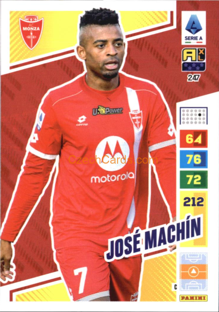 José Machín 2023/24 Panini Calciatori Adrenalyn XL #247