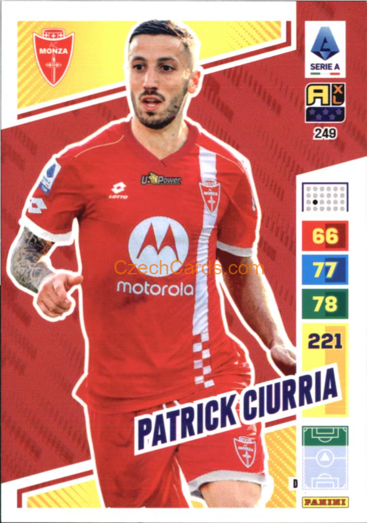Patrick Ciurria 2023/24 Panini Calciatori Adrenalyn XL #249