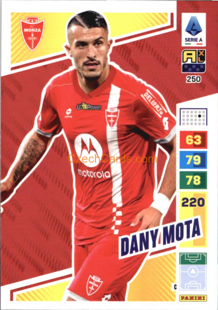 Dany Mota 2023/24 Panini Calciatori Adrenalyn XL #250