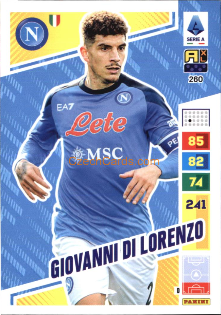 Giovanni Di Lorenzo 2023/24 Panini Calciatori Adrenalyn XL #260