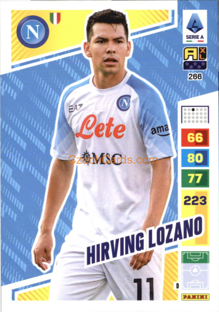 Hirving Lozano 2023/24 Panini Calciatori Adrenalyn XL #266