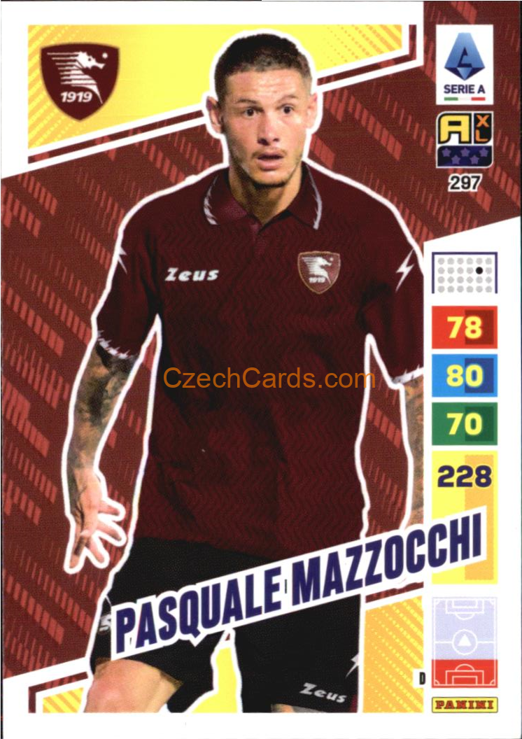 Pasquale Mazzocchi 2023/24 Panini Calciatori Adrenalyn XL #297