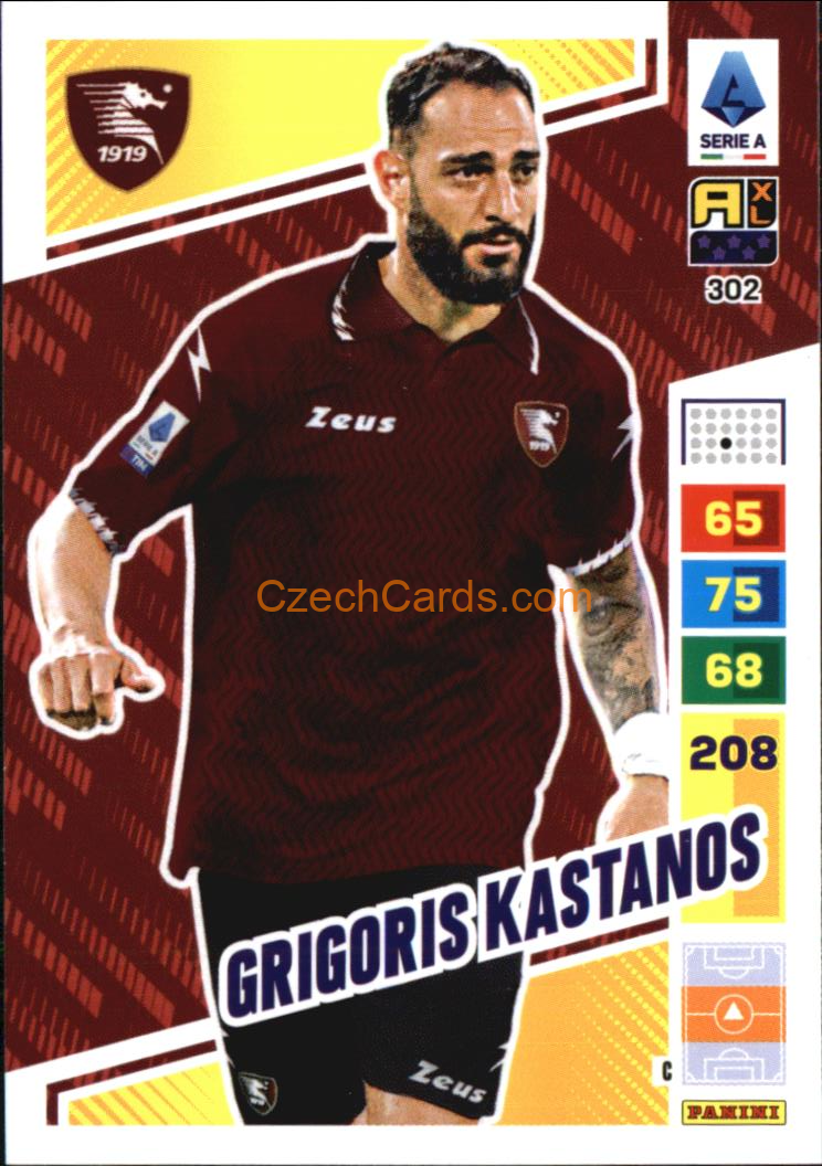 Grigoris Kastanos 2023/24 Panini Calciatori Adrenalyn XL #302
