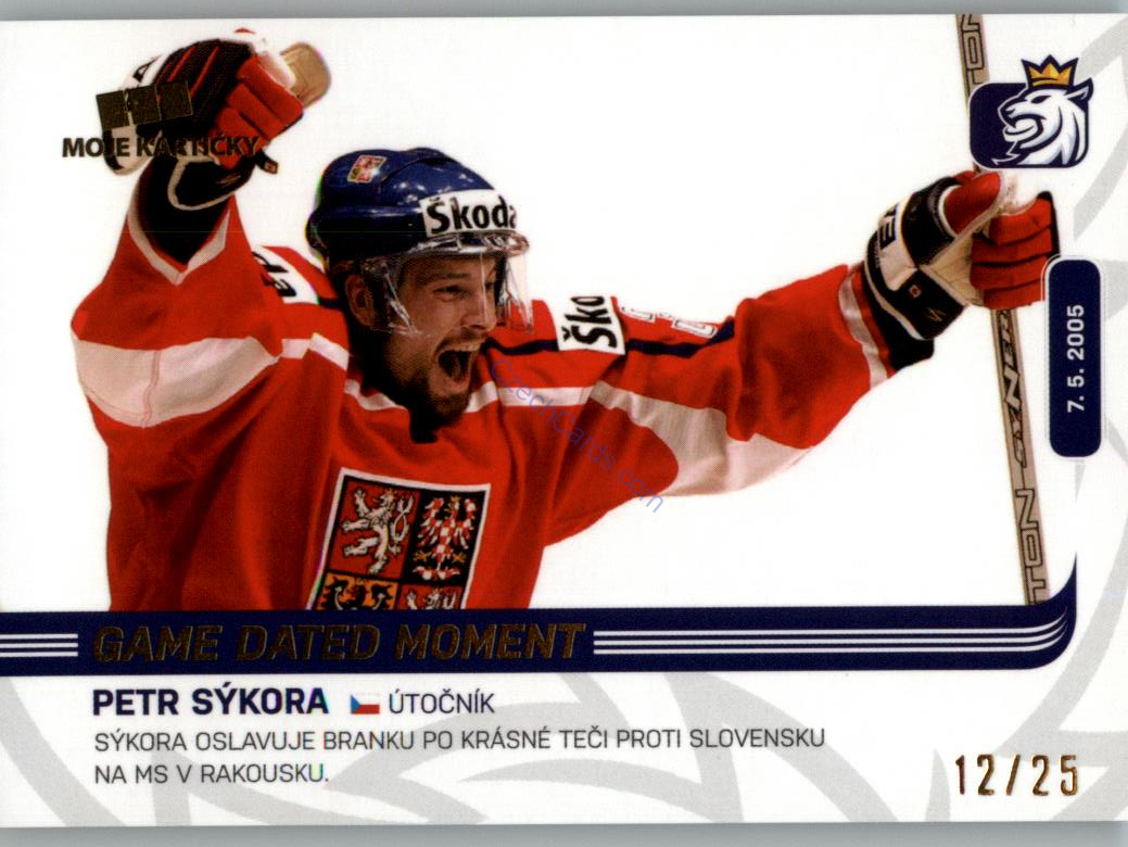 Petr Sýkora MK Cards 2019 GOLD #97 /25
