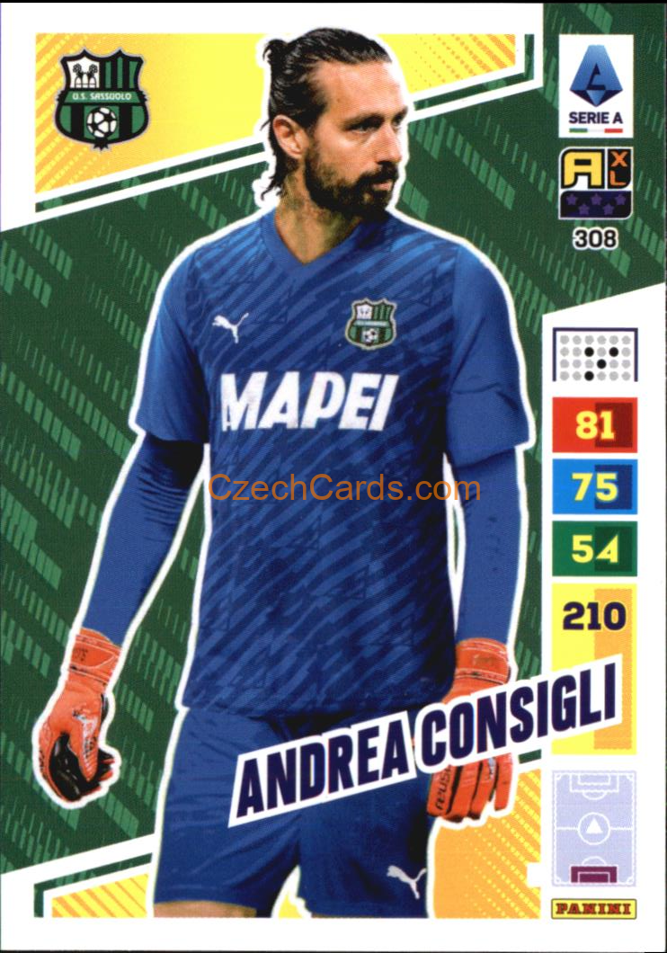 Andrea Consigli 2023/24 Panini Calciatori Adrenalyn XL #308