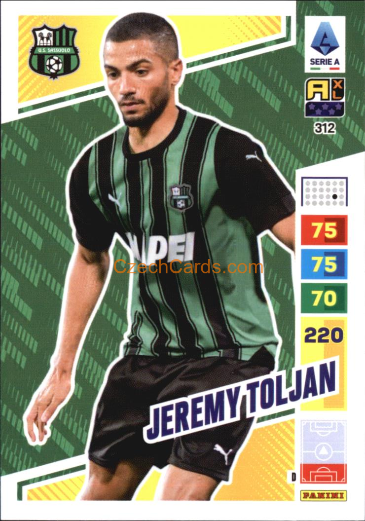 Jeremy Toljan 2023/24 Panini Calciatori Adrenalyn XL #312