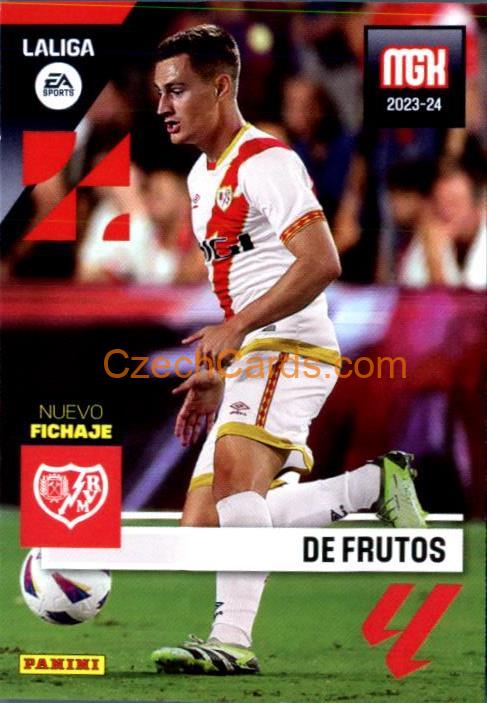 De Frutos 2023/24 Panini Megacracks Nuevos Fichajes #484