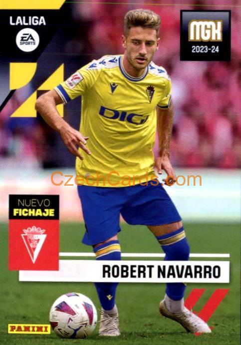 Robert Navarro 2023/24 Panini Megacracks Nuevos Fichajes #494