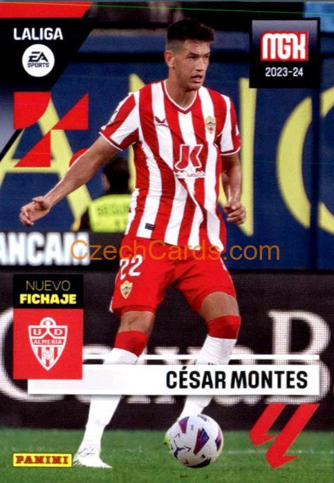 César Montes 2023/24 Panini Megacracks Nuevos Fichajes #498