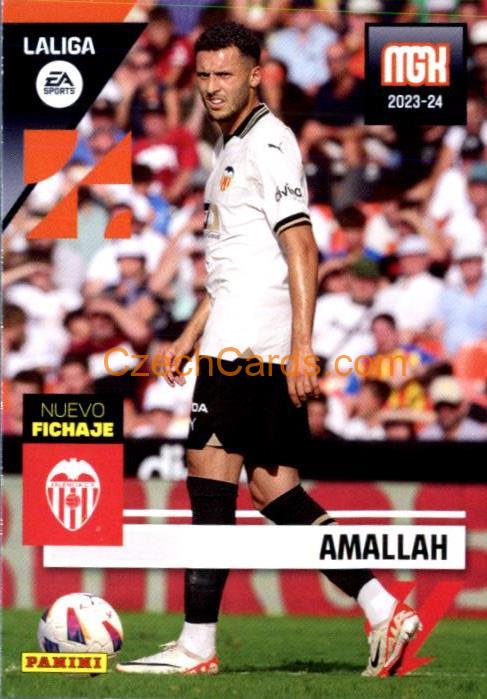 Amallah 2023/24 Panini Megacracks Nuevos Fichajes #502