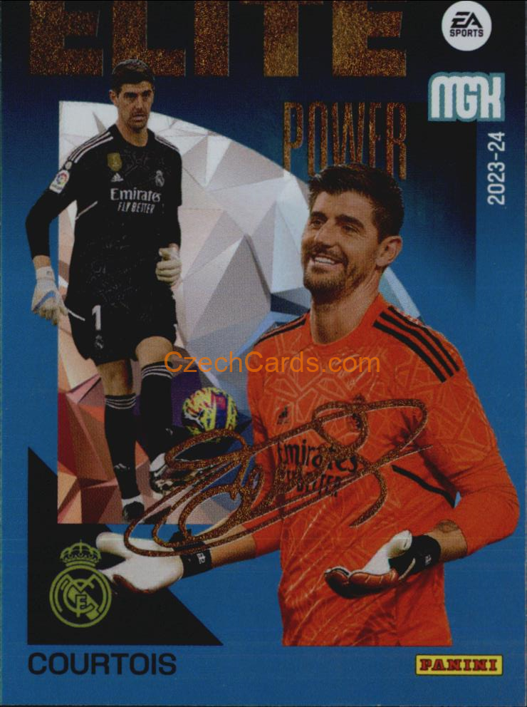 Courtois 2023/24 Panini Megacracks Élite Power #2P