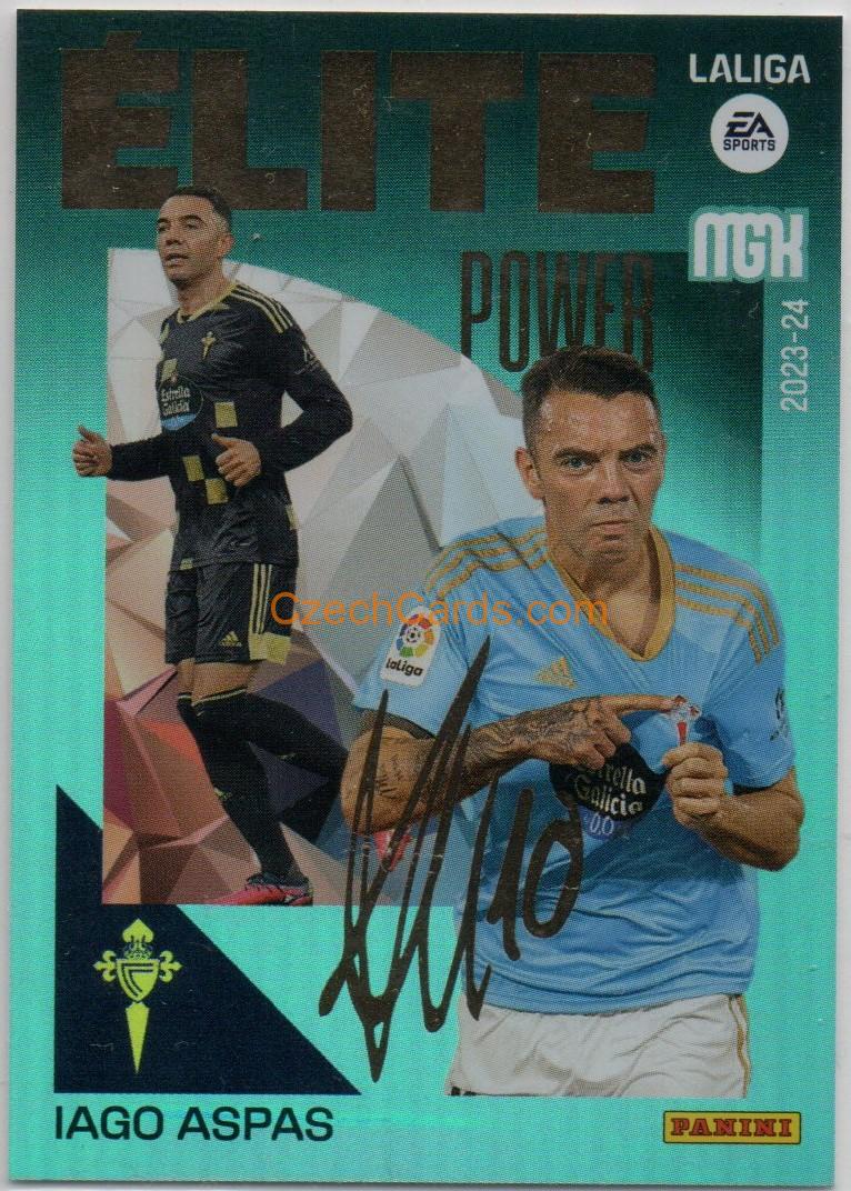 Iago Aspas 2023/24 Panini Megacracks Élite Power #7P