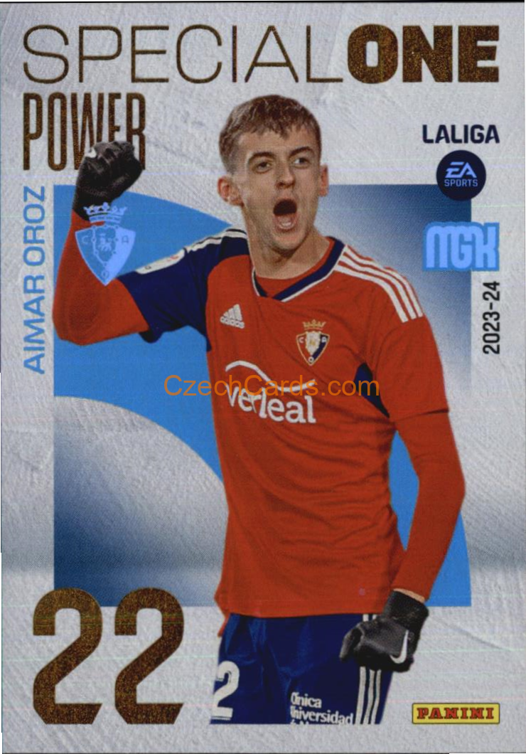Aimar Oroz 2023/24 Panini Megacracks Special One Power #379P