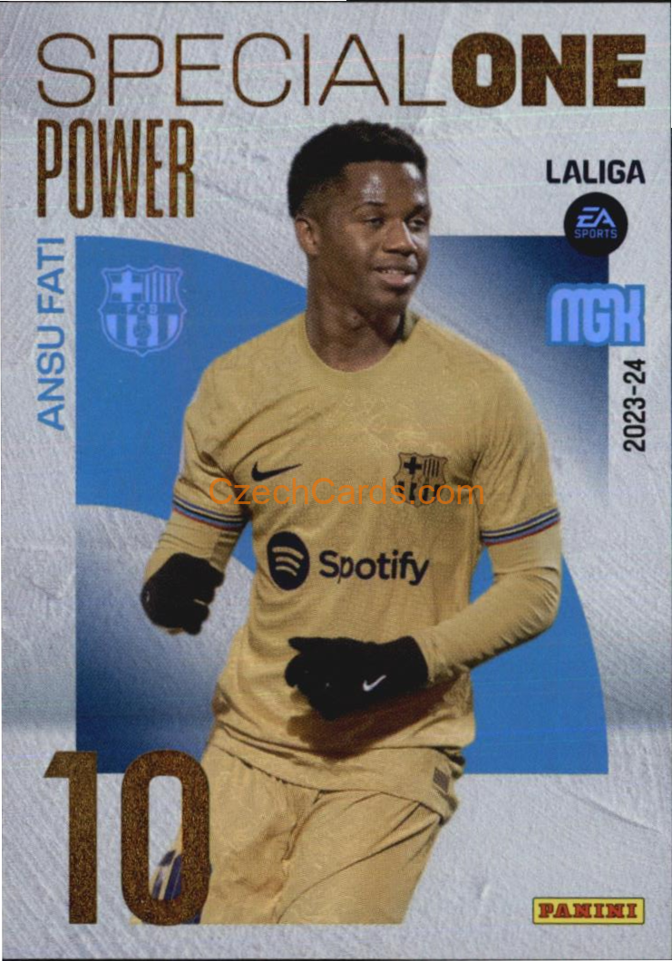 Ansu Fati 2023/24 Panini Megacracks Special One Power #381P
