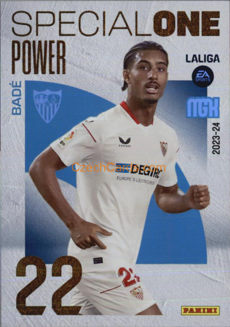 Badé 2023/24 Panini Megacracks Special One Power #384P