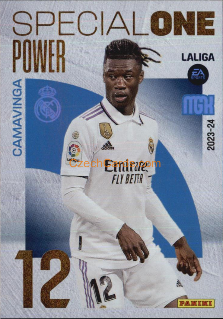 Camavinga 2023/24 Panini Megacracks Special One Power #386P