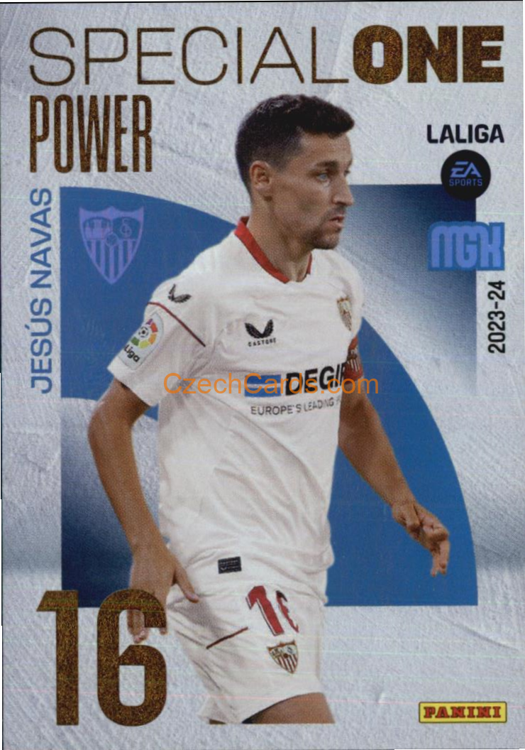 Jesús Navas 2023/24 Panini Megacracks Special One Power #394P