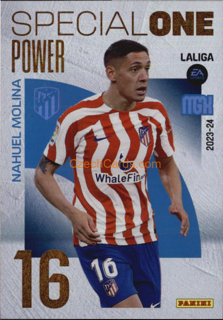 Nahuel Molina 2023/24 Panini Megacracks Special One Power #401P