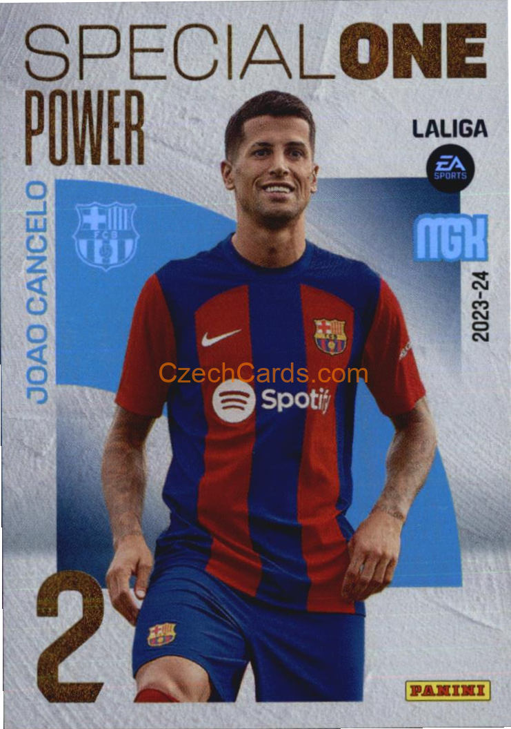 Joao Cancelo 2023/24 Panini Megacracks Nuevos Fichajes Special One Power #509P