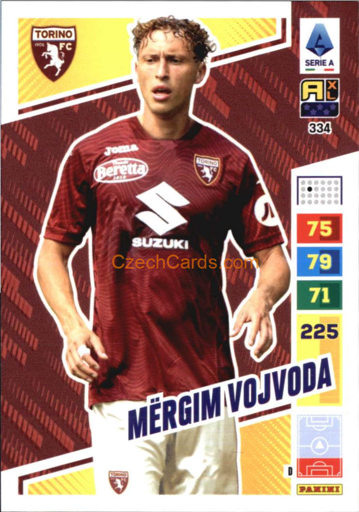 Mërgim Vojvoda 2023/24 Panini Calciatori Adrenalyn XL #334