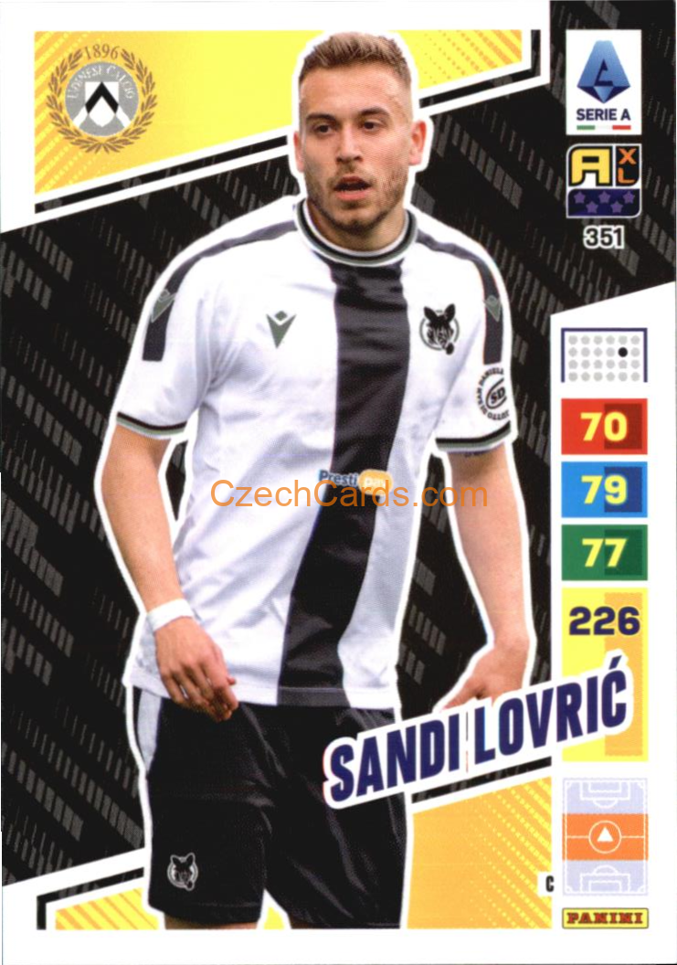 Sandi Lovrić 2023/24 Panini Calciatori Adrenalyn XL #351