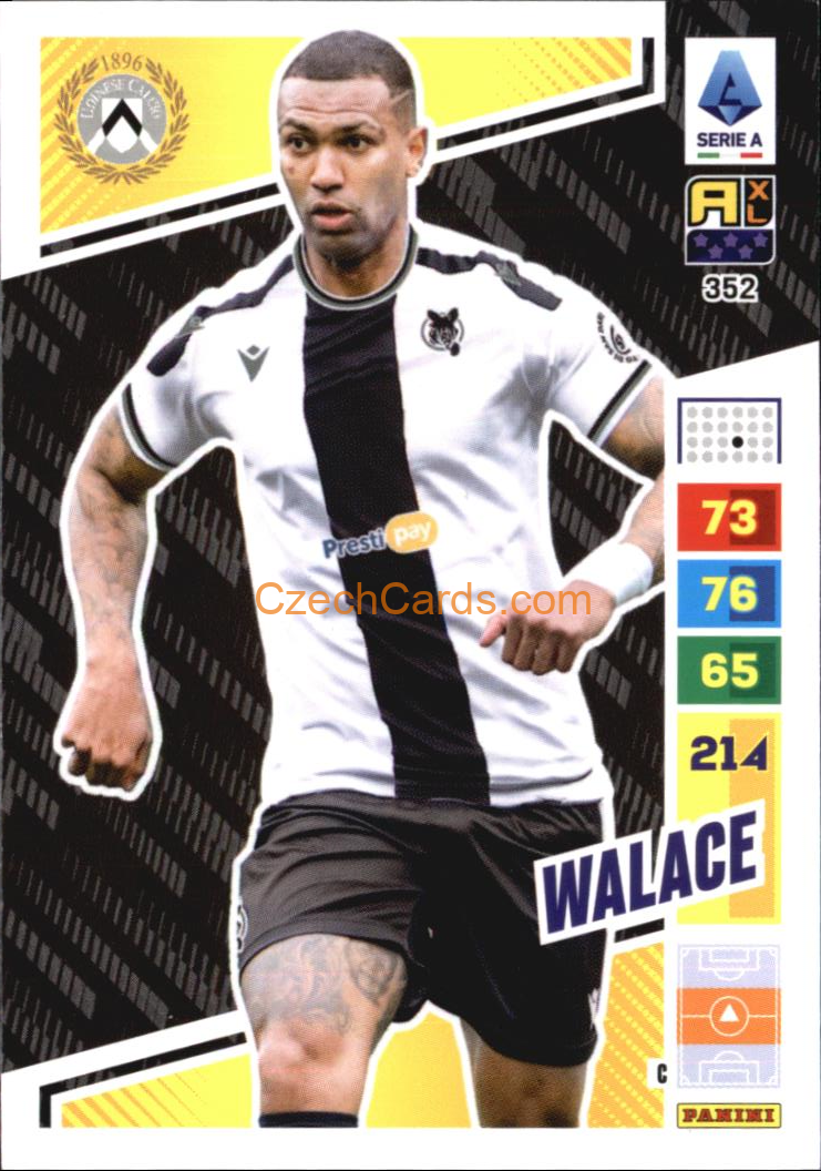 Walace 2023/24 Panini Calciatori Adrenalyn XL #352