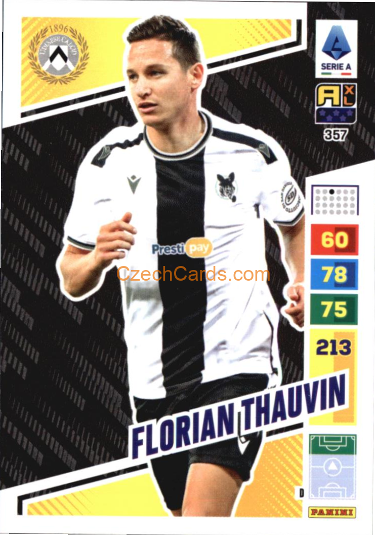 Florian Thauvin 2023/24 Panini Calciatori Adrenalyn XL #357